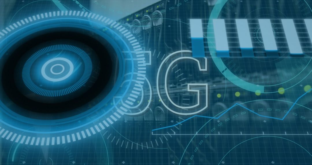 Futuristic 5G Technology IoT Connectivity