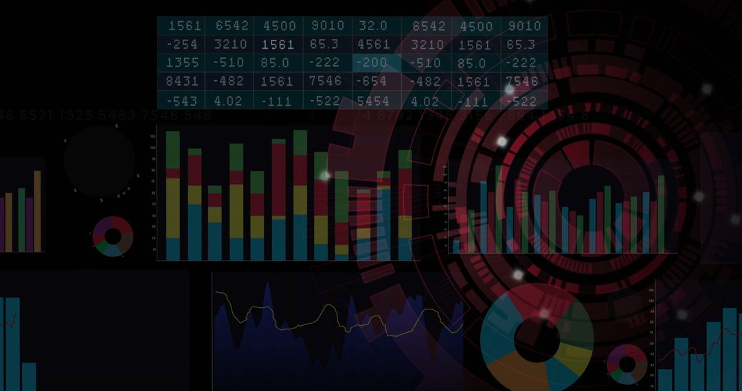 Business Technology Interface with Data Diagrams