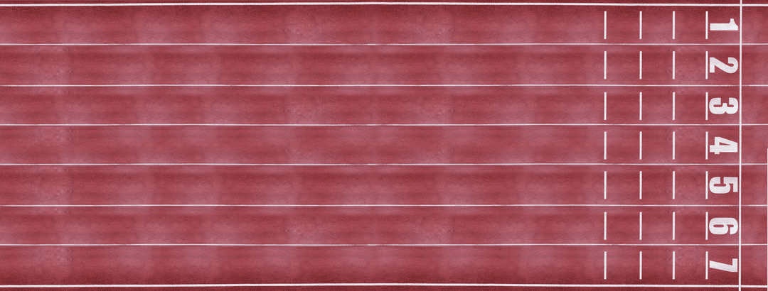Transparent Running Track Overhead View with Numbered Lanes - Download Free Stock Images Pikwizard.com