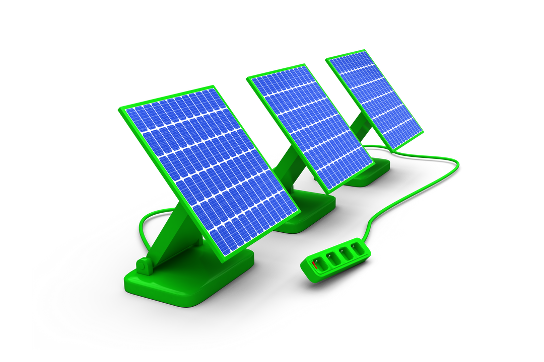 3d Transparent Green Solar Panels Producing Renewable Energy - Download Free Stock Images Pikwizard.com