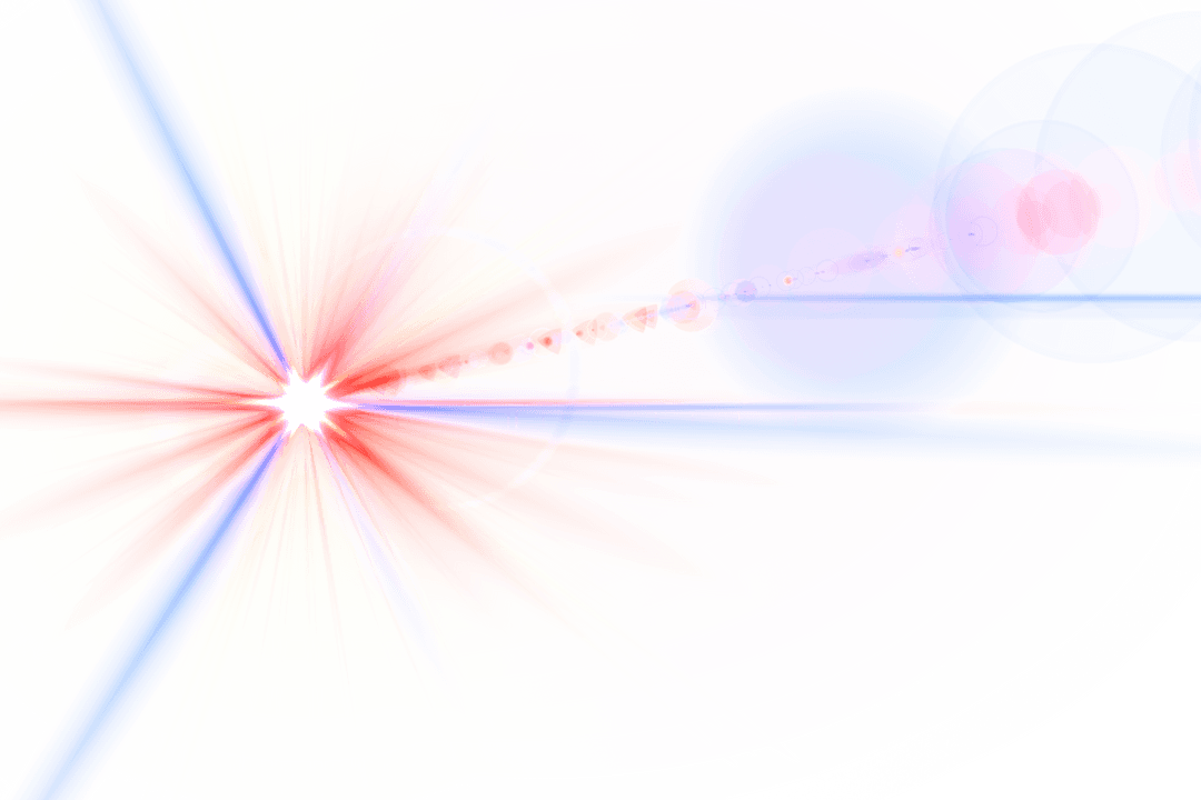 Colorful Abstract Digital Illustration on Transparent Background