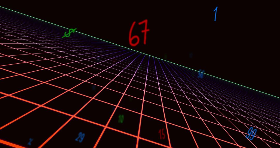 Abstract Financial Data Analysis in Digital Space