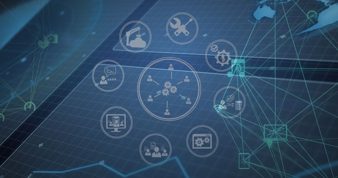 Digital Network Connections with Technological Interface