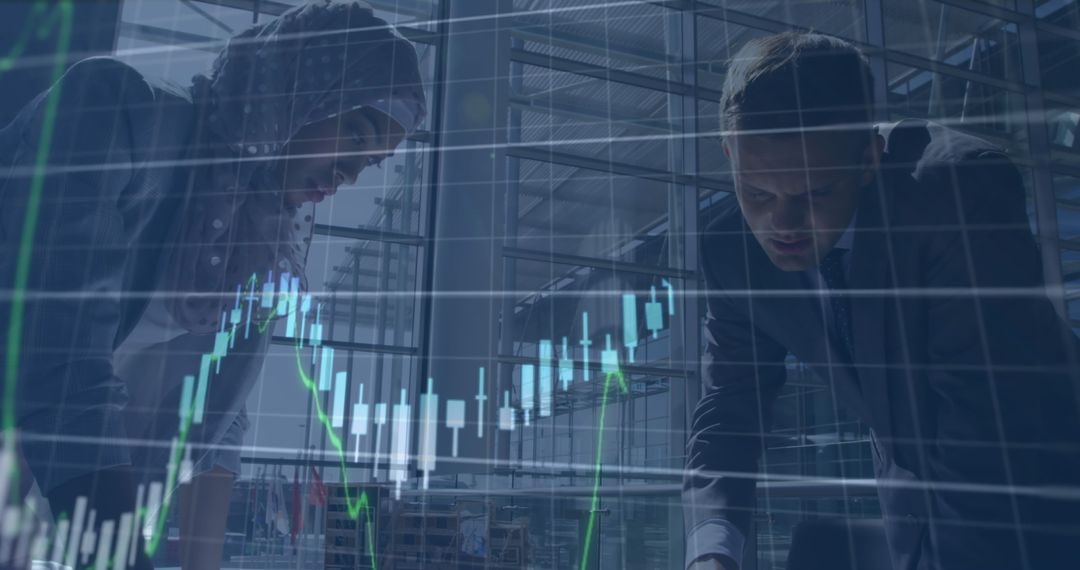 Financial Data Projection in Office with Diverse Professionals