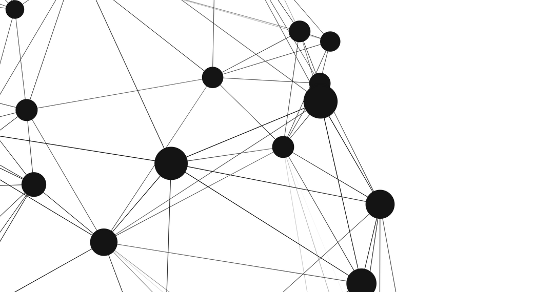 Transparent Digital Network of Black Connections and Nodes - Download Free Stock Images Pikwizard.com