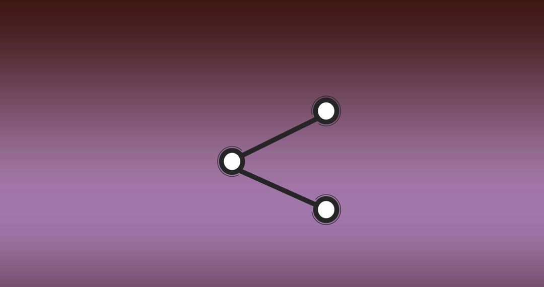 Digital Share Icon with Gradient Background Design Concept