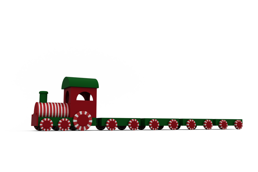 Toy Locomotive Vector on Transparent Background Isolated - Download Free Stock Images Pikwizard.com