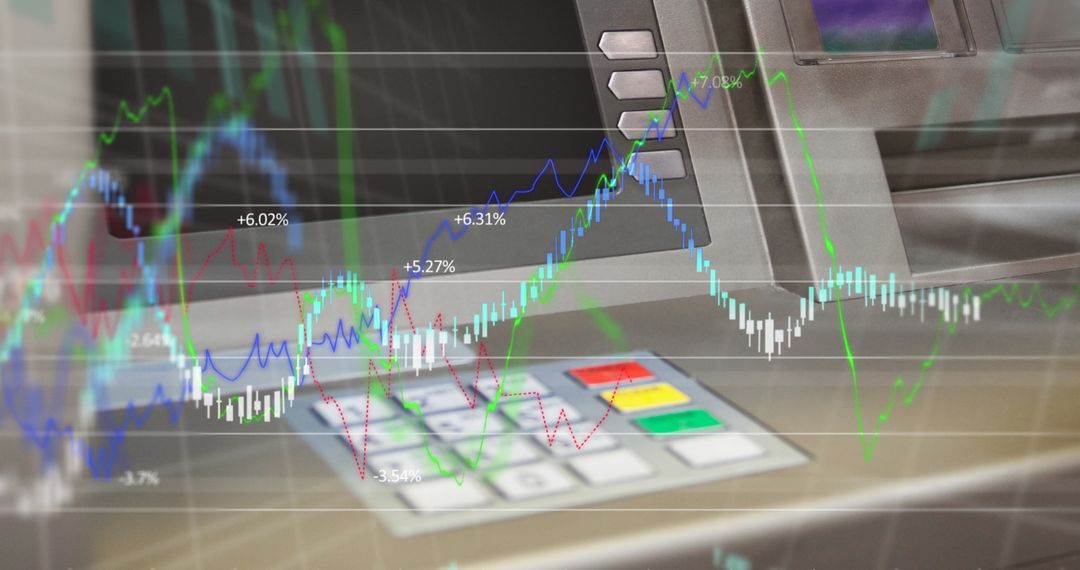 Financial Data Visualization Over ATM Interface