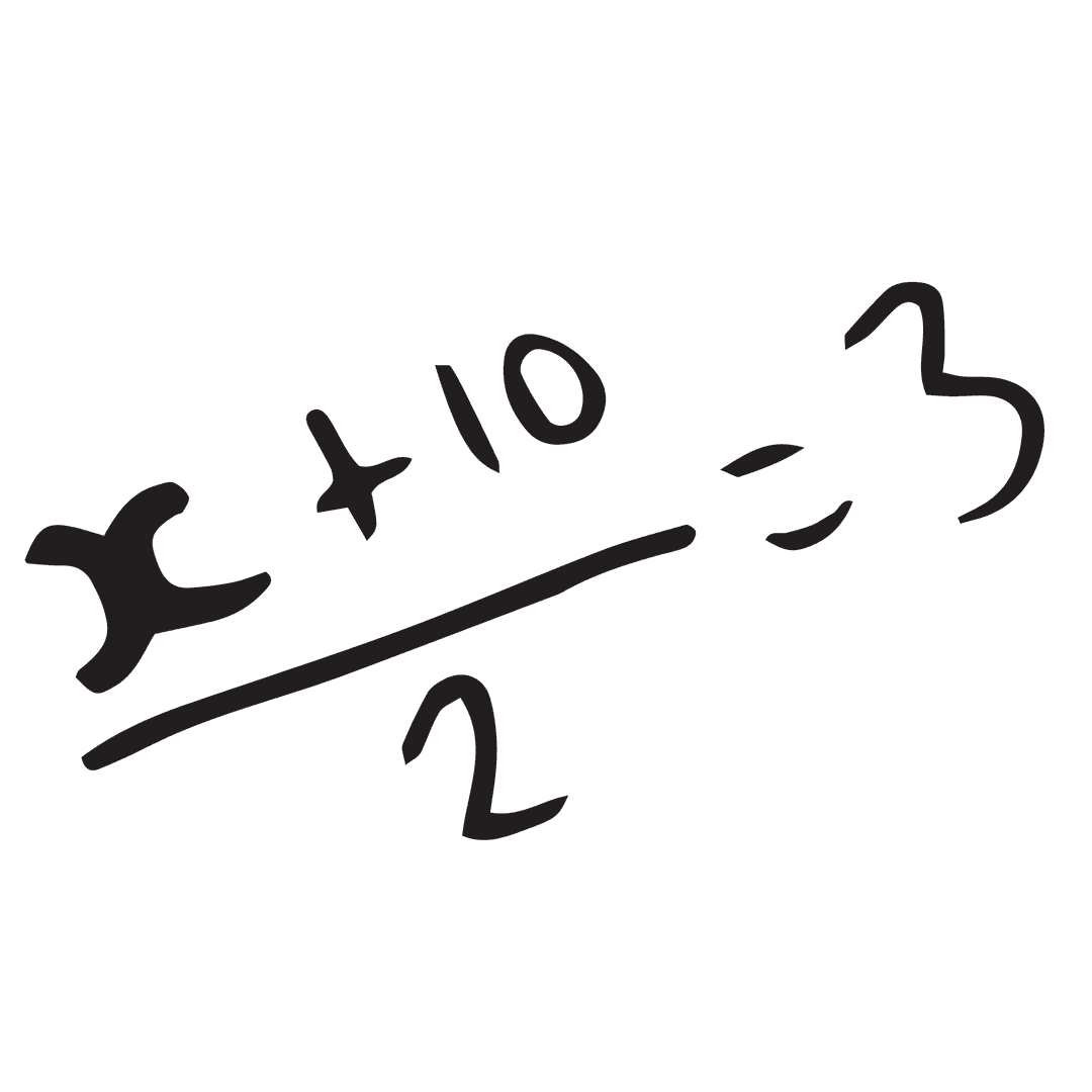 Transparent Digital Handwritten Math Equation Illustration