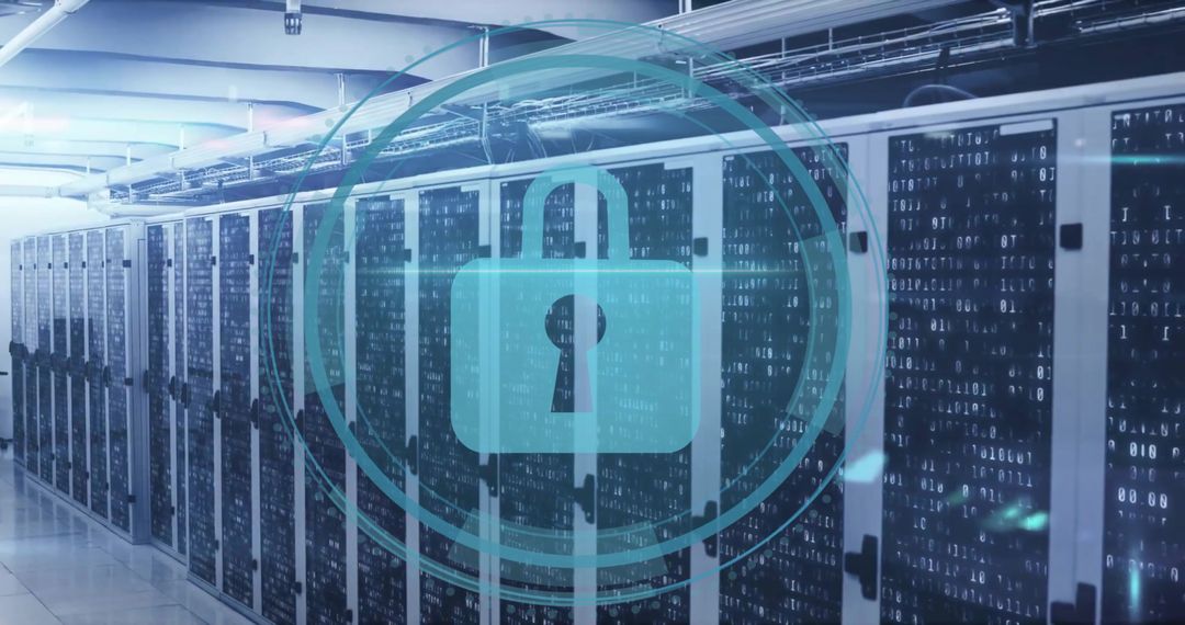 Cybersecurity Data Protection in Server Room
