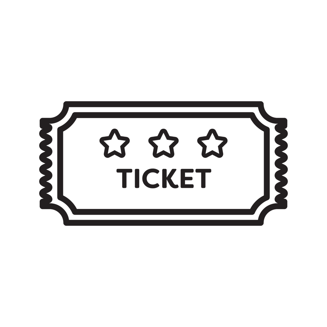 Illustrated Ticket in Black on Transparent Background - Download Free Stock Images Pikwizard.com