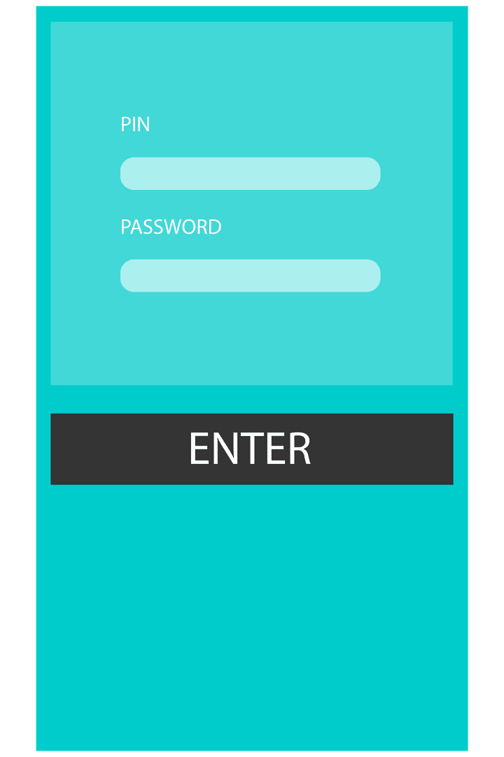 Transparent Digital Login Screen PIN and Password Interface - Download Free Stock Images Pikwizard.com