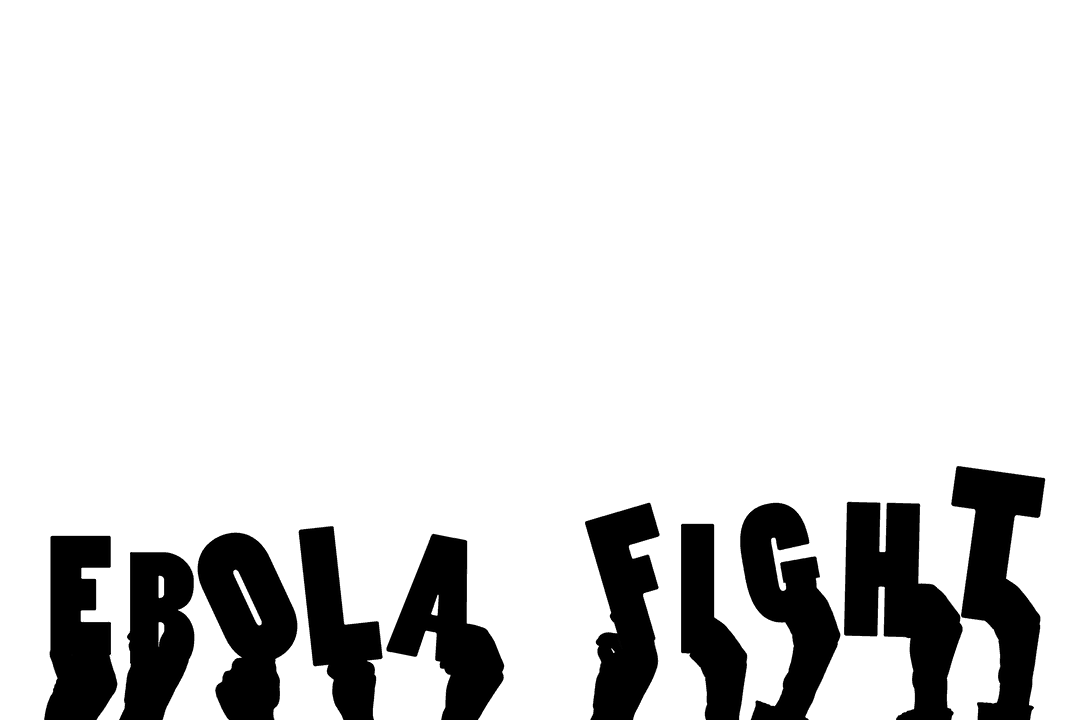 Transparent Illustration of Ebola Fight Hands Background