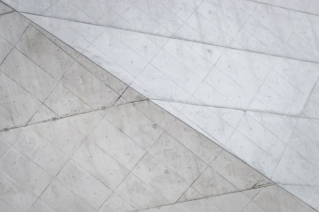 Modern Architectural Concrete Texture with Angular Patterns