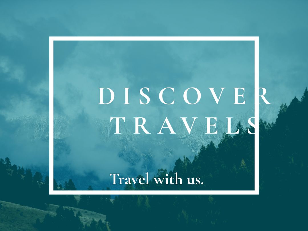 Misty Mountain Adventure Travel Template