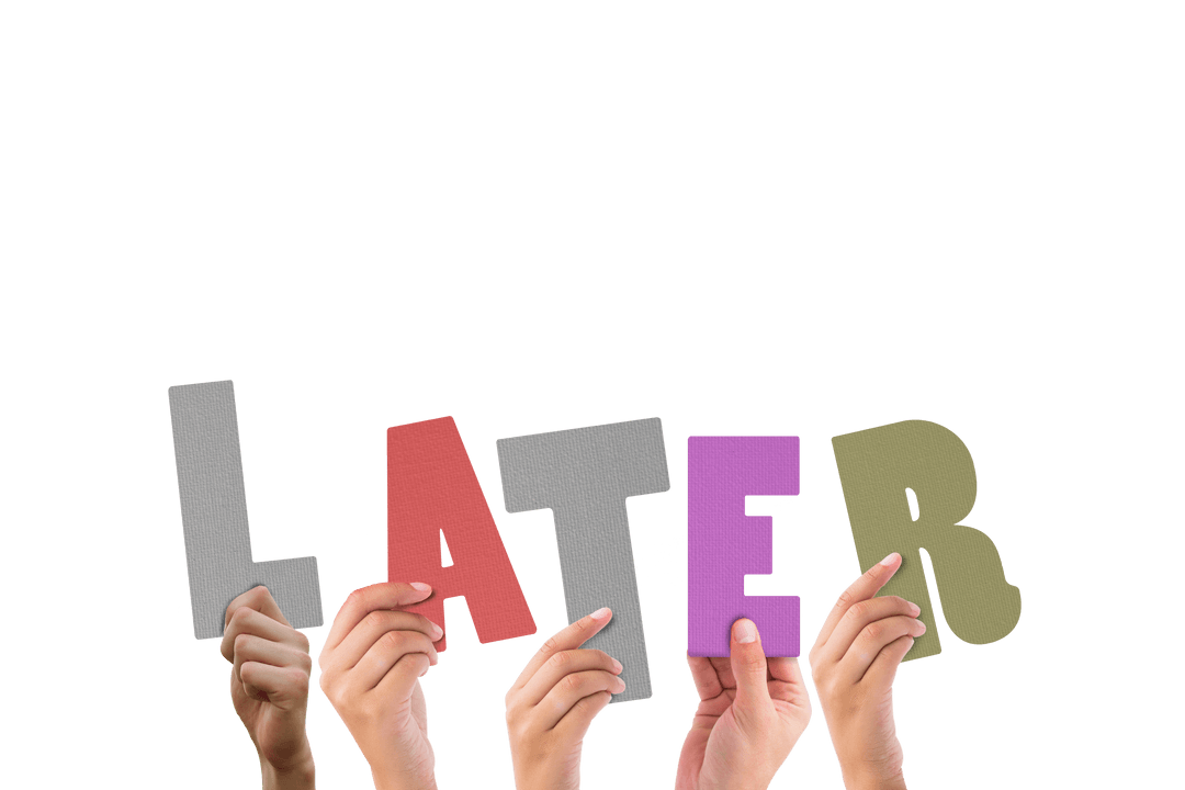 Transparent Hands Holding Colorful Letters Spelling Latvia