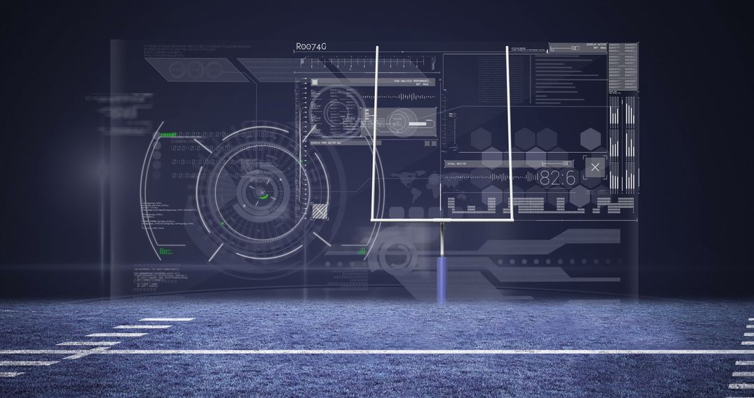 Digital Interface on Racing Track Featuring Data Analytics