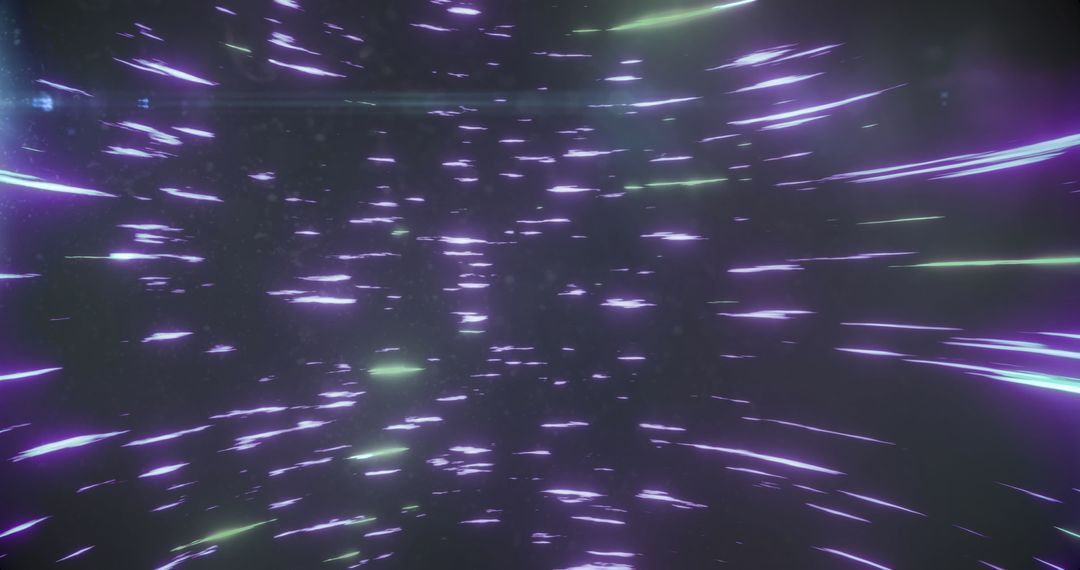 Digital Light Trails Symbolizing Data Transfer and Connectivity