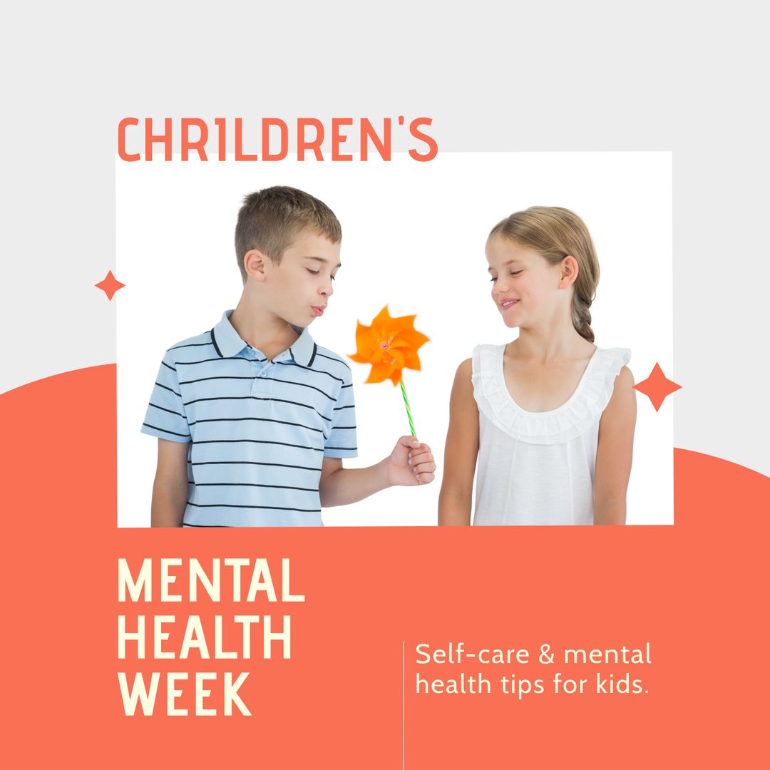 Children Celebrating Mental Health Week with Positive Activities