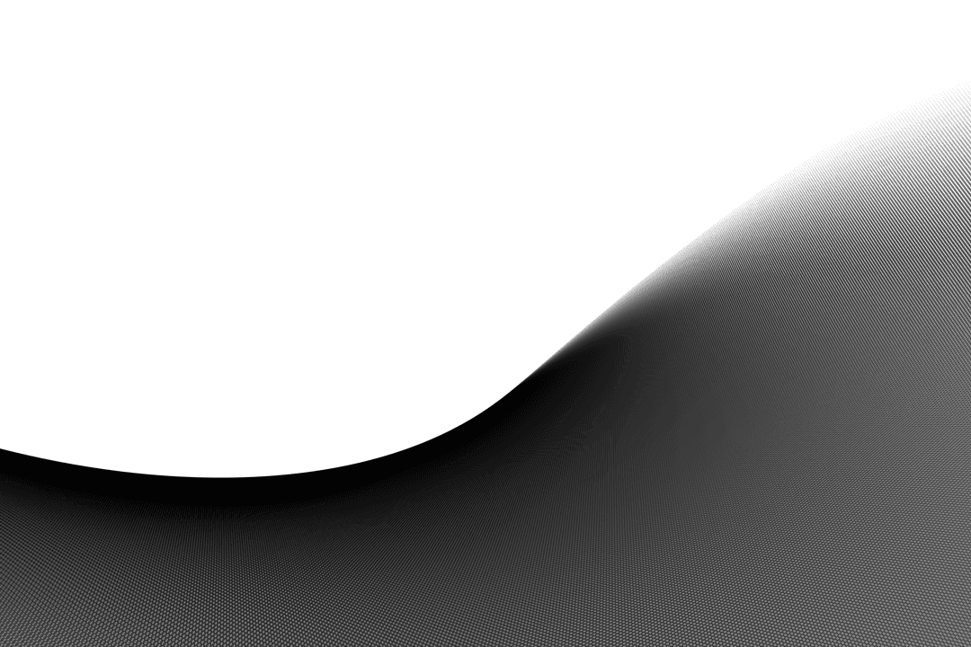 Abstract Black Geometric Shape Transparent Background