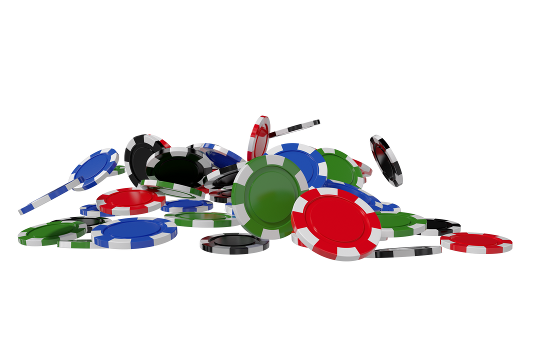 Pile of Colorful Casino Gambling Chips Transparent Background - Download Free Stock Images Pikwizard.com