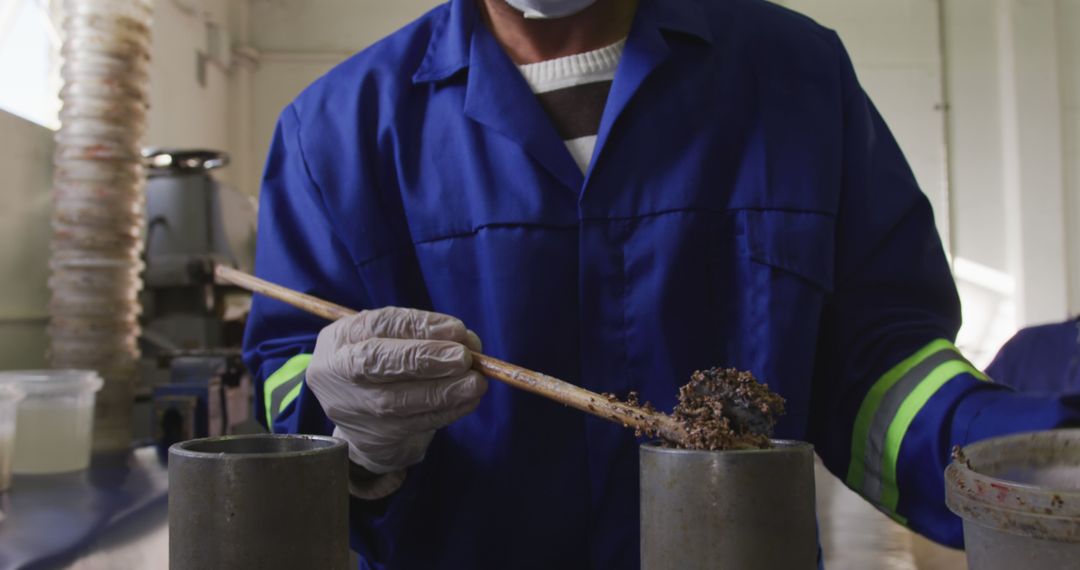 Scientist Conducting Soil Analysis in Laboratory - Free Images, Stock Photos and Pictures on Pikwizard.com