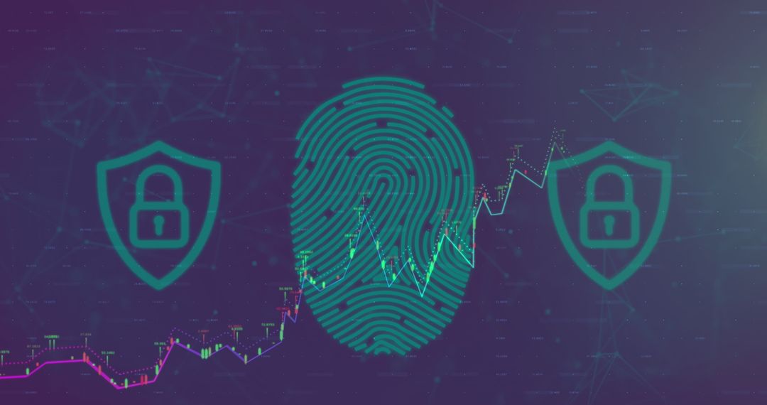 Digital Security Imagery with Fingerprint and Financial Graph