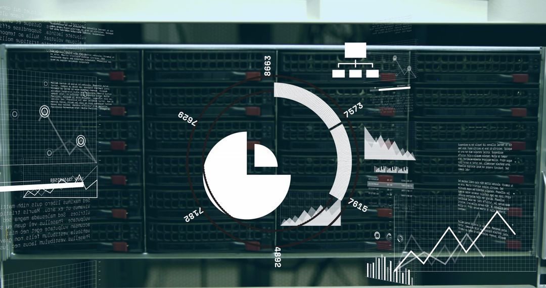 Digital Technology Interface with Data Analytics in Server Room