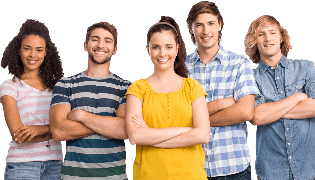 Diverse College Students Smiling Yard Party Cup Edit