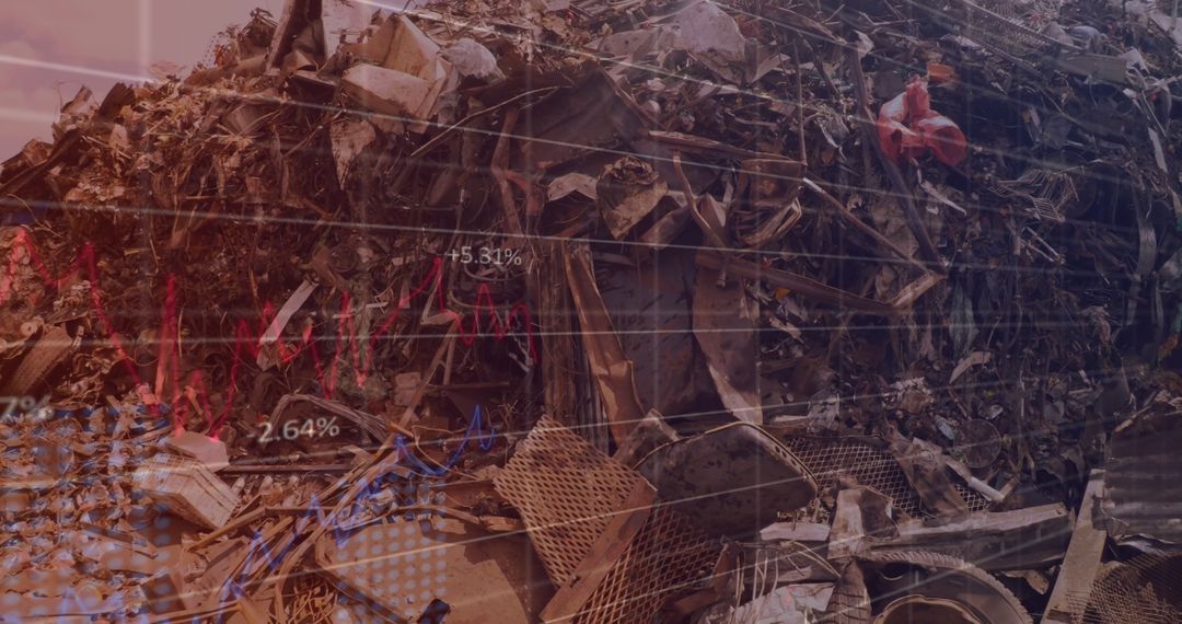 Financial Data and Junkyard Fusion Exemplifying Economic Concepts