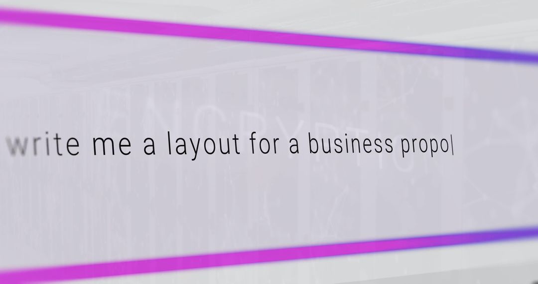 Modern Technology and AI Conceptual Interface Design