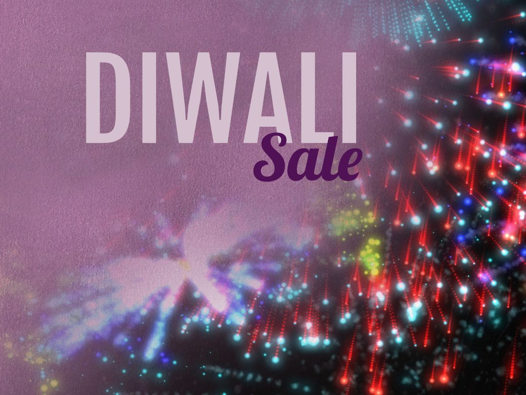 Diwali Sale Promotion with Festive Fireworks