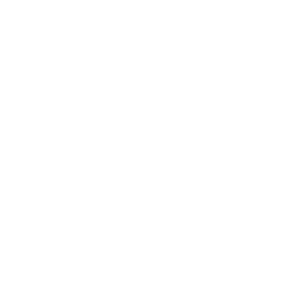 White Arrow Offering Direction on Transparent Background