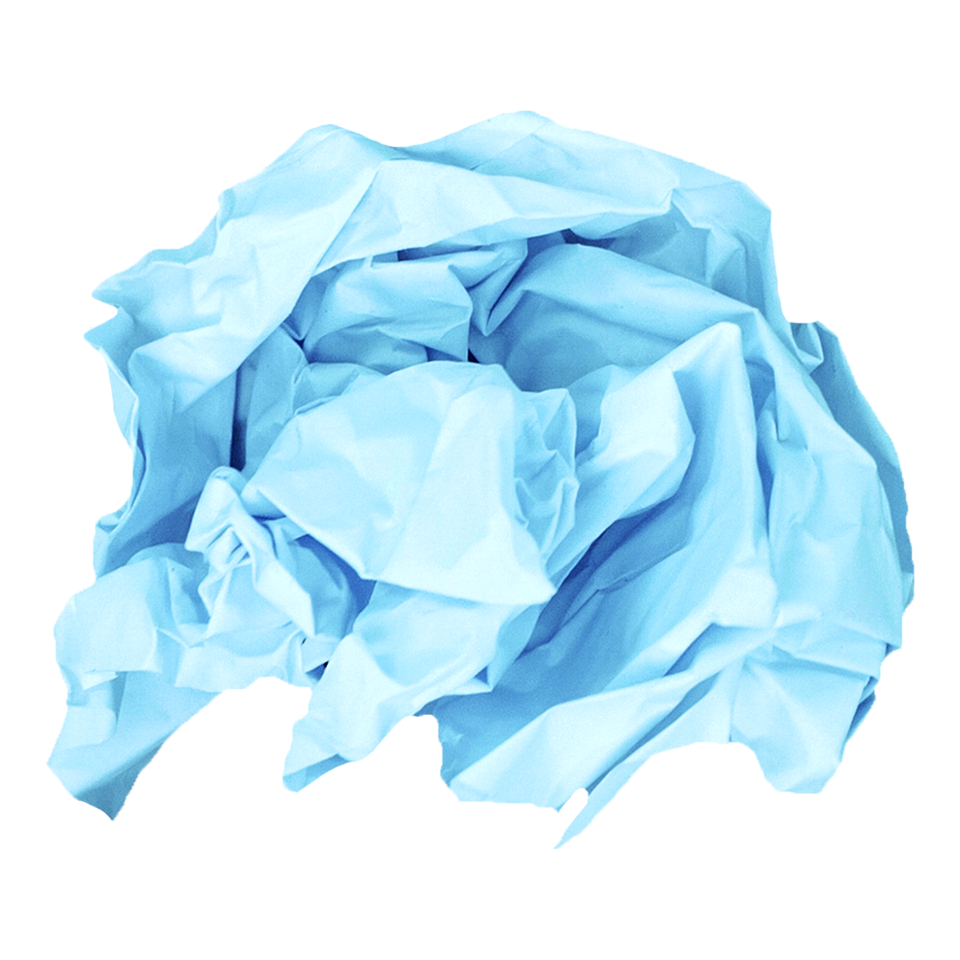 Crumpled Blue Fabric on Transparent Background Isolated - Download Free Stock Images Pikwizard.com