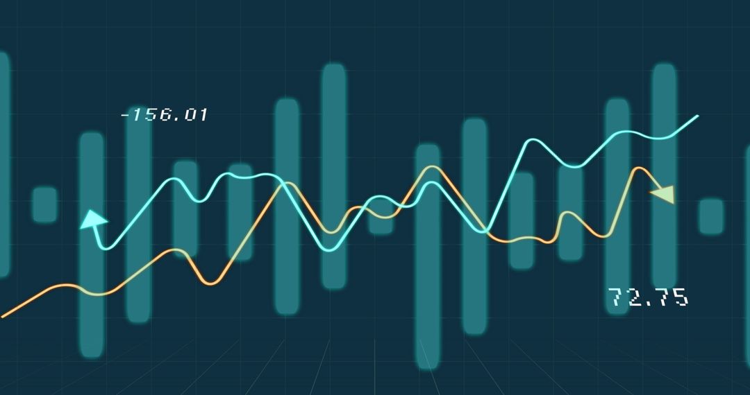 Digital Data Processing Background with Dynamic Lines - Free Images, Stock Photos and Pictures on Pikwizard.com
