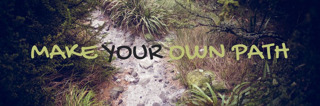 Inspiring Journey on Rugged Forest Trail