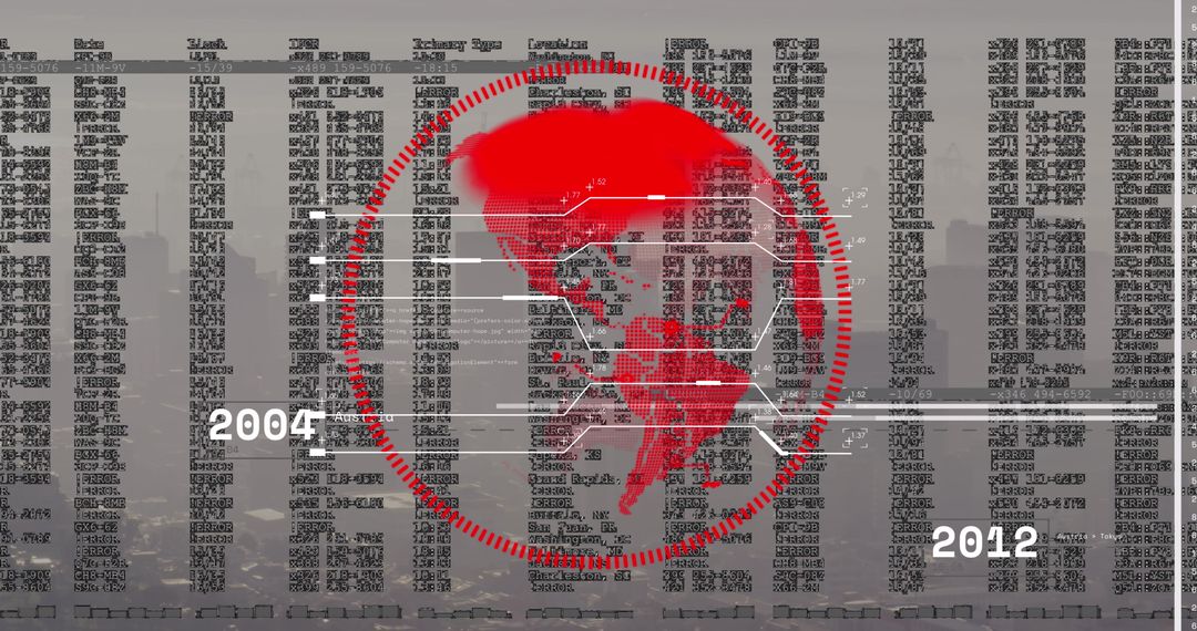 Data Processing and Digital World Connecting City Life