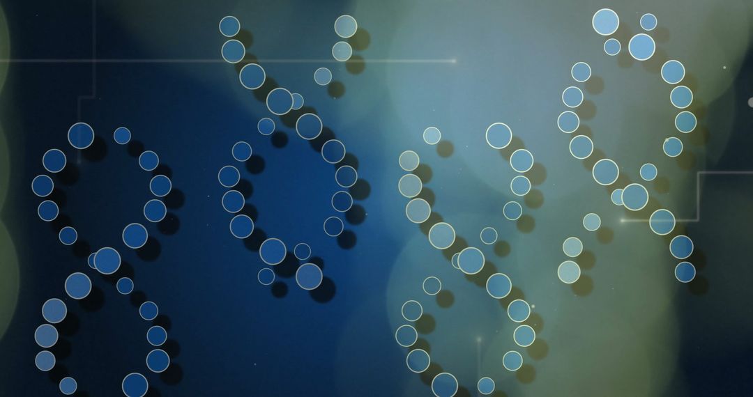 Digital Visualization of DNA and Binary Coding - Free Images, Stock Photos and Pictures on Pikwizard.com