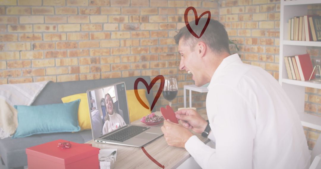 Romantic Virtual Date with Heartfelt Connection