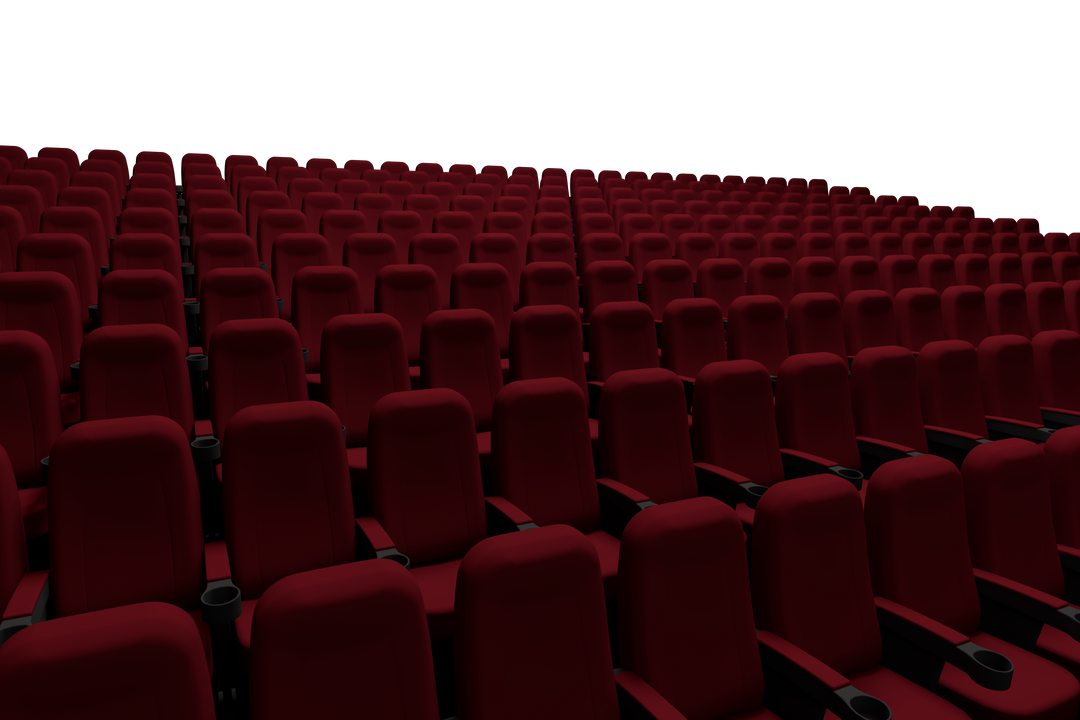 High Angle View of Transparent Auditorium Empty Red Theater Chairs - Download Free Stock Images Pikwizard.com