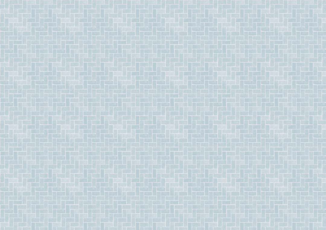 Light Blue Geometric Pattern on Transparent Background