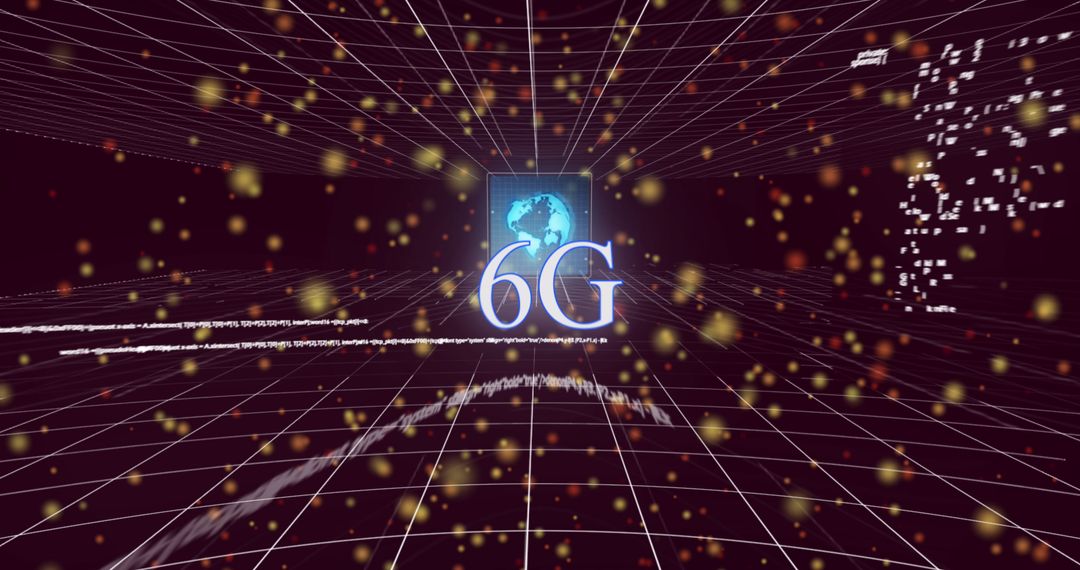 Futuristic 6G Technology with Data Particles