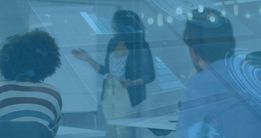 Dynamic Business Presentation With Team Engagement And Modern Technology