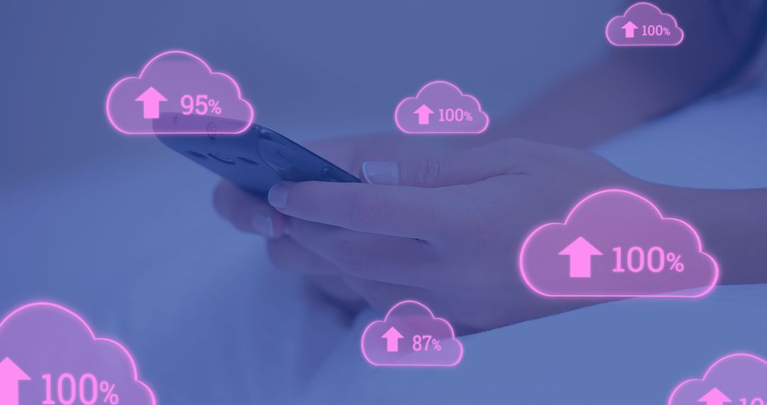 Smartphone Cloud Data Storage with Digital Interface