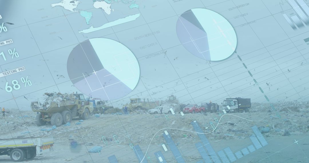 Overlay of Financial Analytics on Landfill