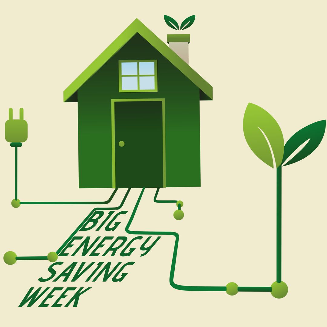 Eco-Friendly Home Concept for Energy Saving Week