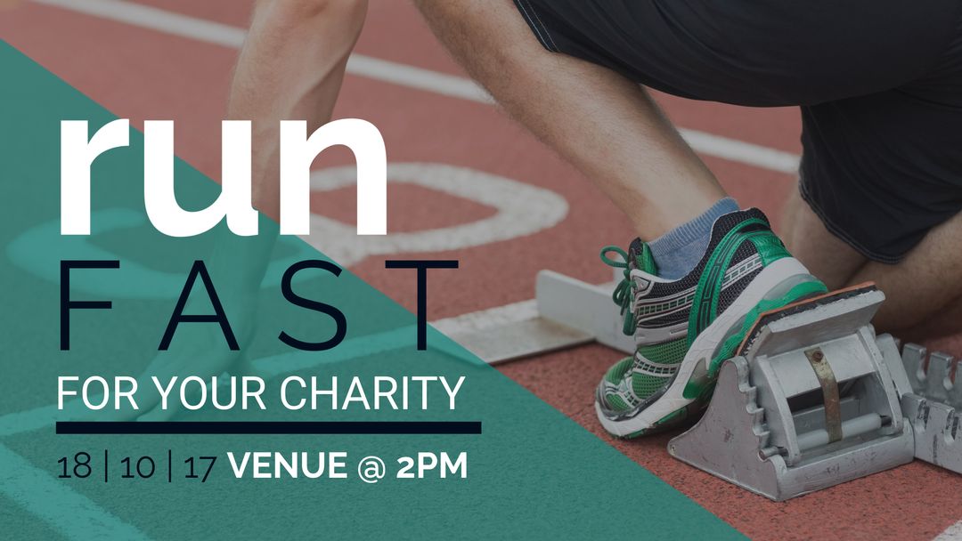 Runner Ready on Track for Charity Event Promotion