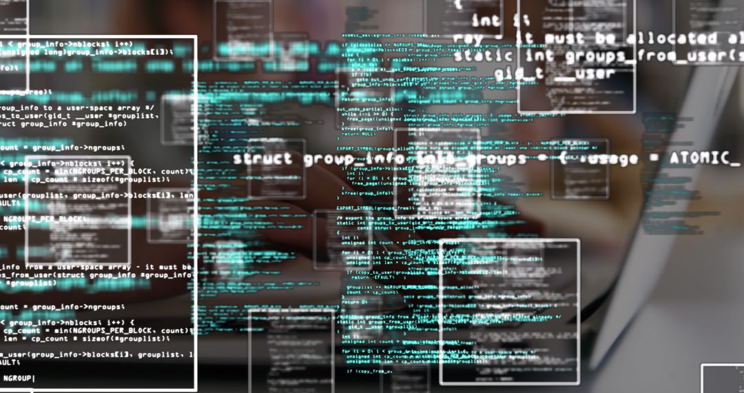 Close-Up View of Programming Code on Computer Screen - Free Images, Stock Photos and Pictures on Pikwizard.com