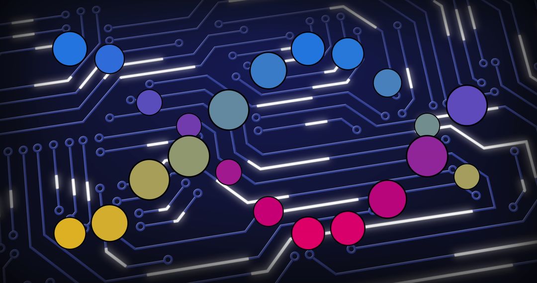 Colorful Representations Processing Over Digital Circuit Board Concept