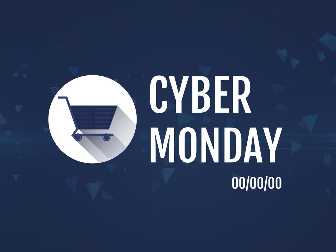 Cyber Monday Online Shopping Promotion Template